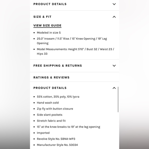 Sabina Musayev | High Rise Zip Front Crop Capri Jeans - Picture 8 of 8